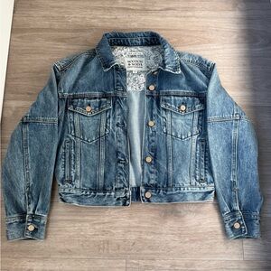 Scotch & Soda Amsterdam Denim Trucker Jacket Size XS- worn once